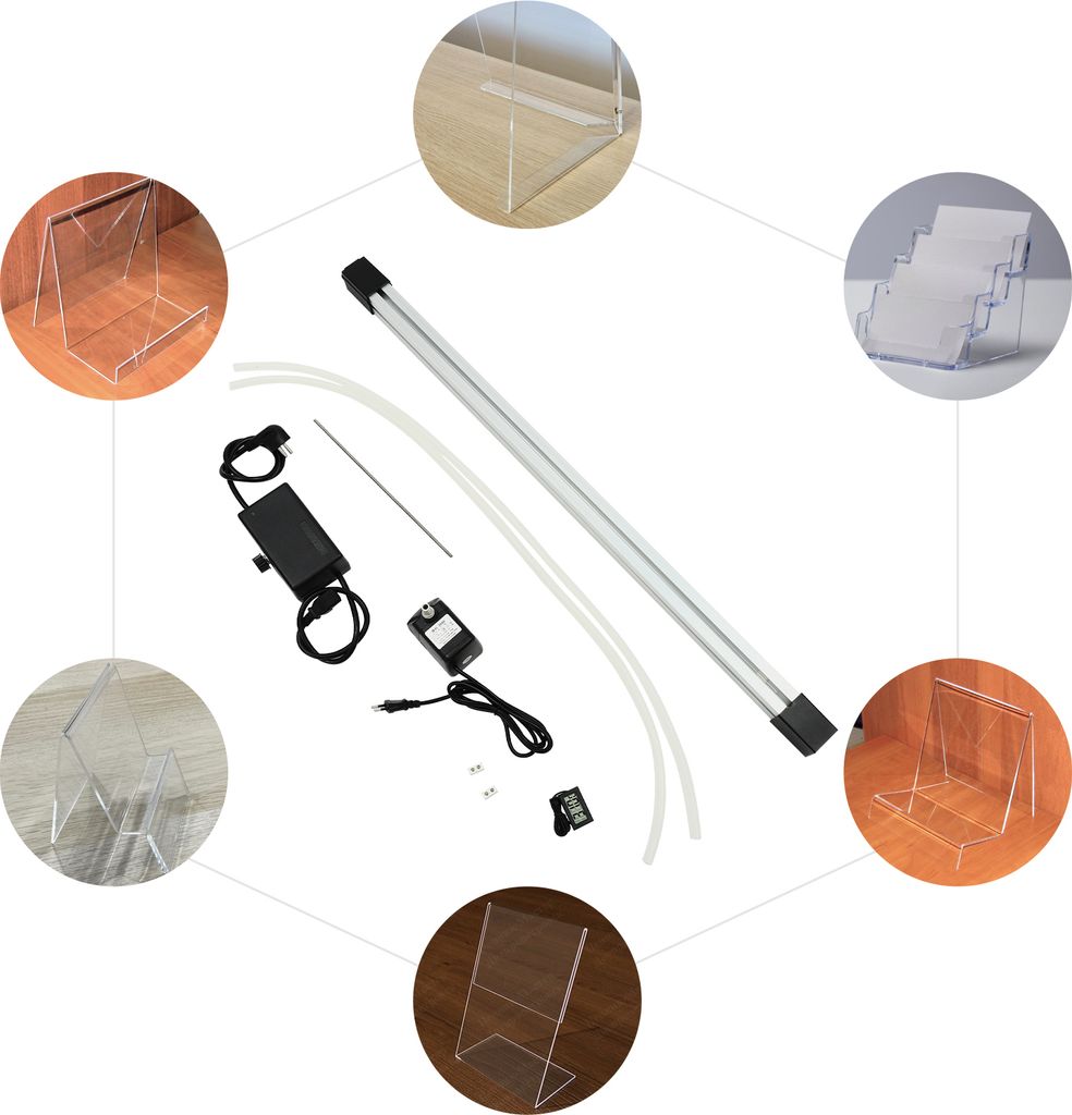 80cm Acryl Kunststoff PVC Blechbiegemaschine, Robust und langlebig Heizung-Heißluft-Bieger