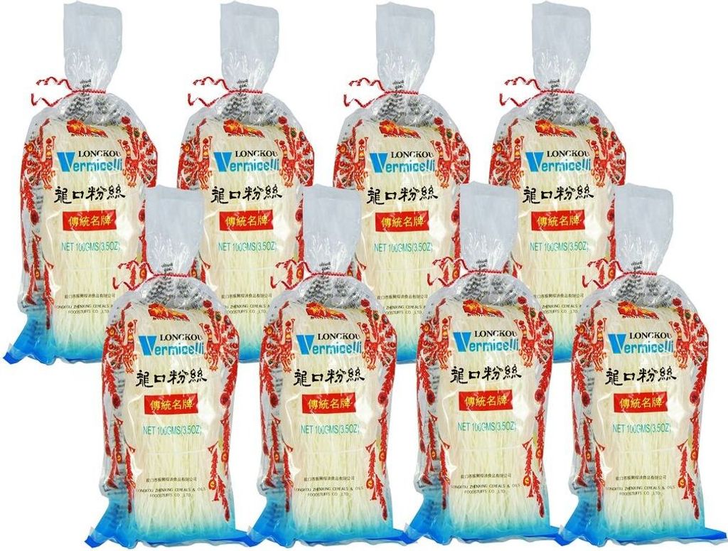[ 8x 100g ] NFZ Longkou Vermicelli sklenené rezance Obrázok produktu 