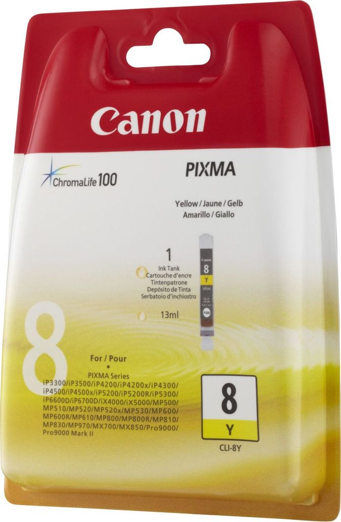 Patrone Canon CLI-8Y           yellow Produktbild 