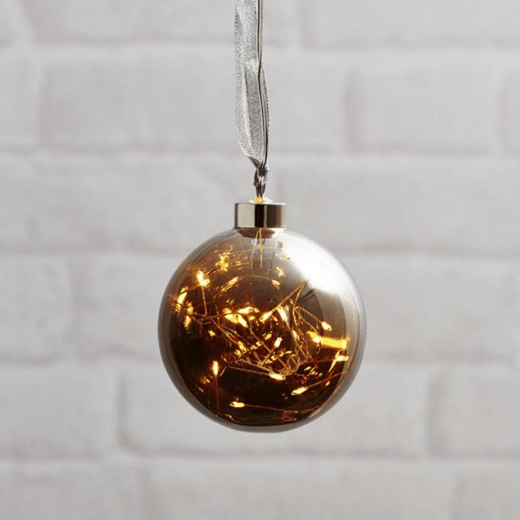 Star Trading 457-77, Leichte Dekorationsfigur, Silber, Glas, Polyvinylchlorid (PVC), 6 h, 18 h, Transparent