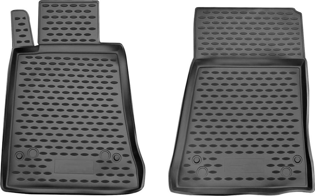 2004-2010 Mercedes SLK R171 dywaniki podłogowe TPE czarne 2 Zdjęcie produktu 