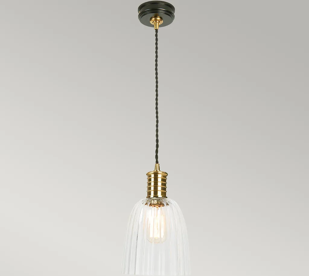 Suspension Elstead E27 - Solution d'éclairage rétro pour intérieur sombre