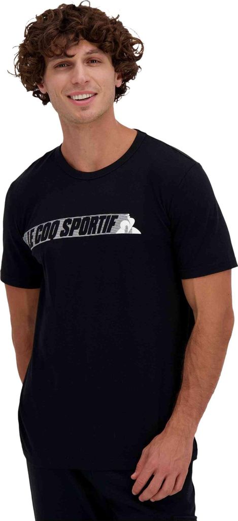 Le Coq Sportif T-shirt 2510042-CONTEMPORAIN in Black color size x-large