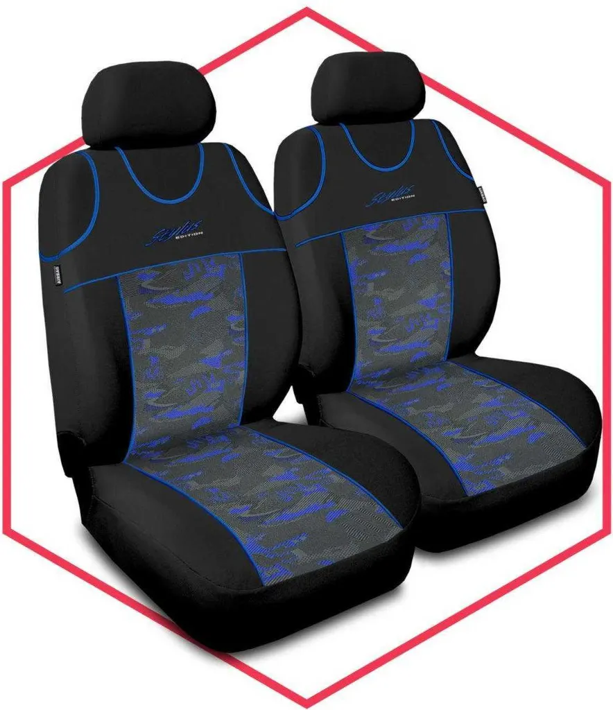 Coprisedili auto Coprisedili universali per Alfa Romeo MiTo Blu Stilo - 8