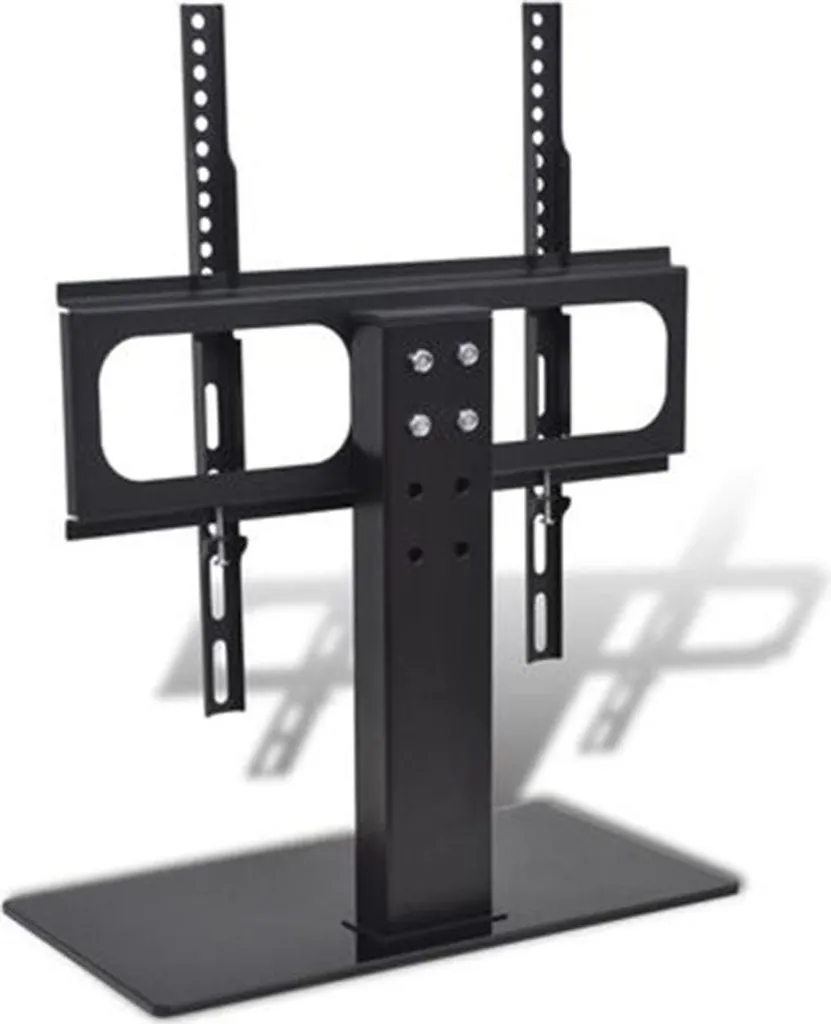 Support TV mural AIORBER VESA 600x400mm réglable noir pour écran 55 pouces - 2