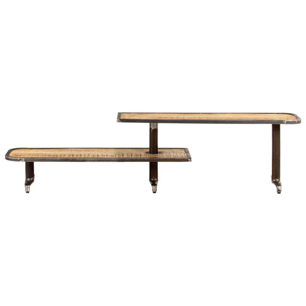 SYFAX™ Mobile TV Soggiorno - Legno Massello Mango 160cm Design