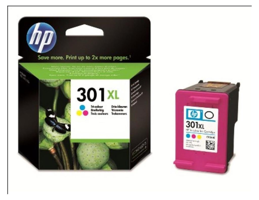 Tlačová kazeta HP Nr 301 XL farebná (CH564EE) Obrázok produktu 