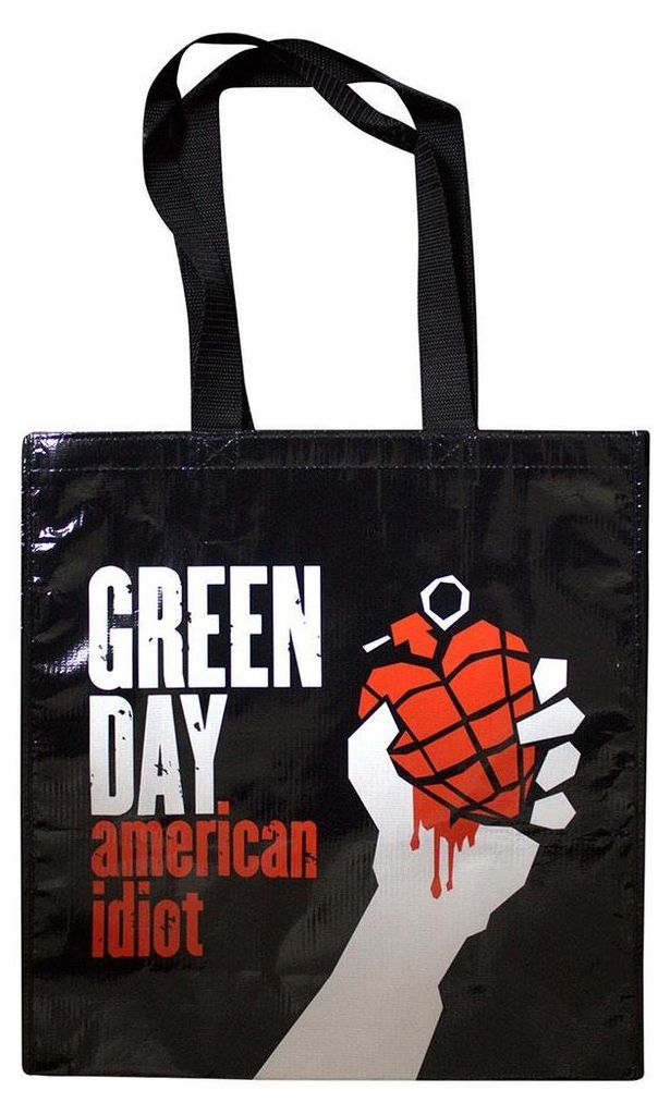 Green Day - "American Idiot" Tragetasche, Umweltfreundlich Produktbild 