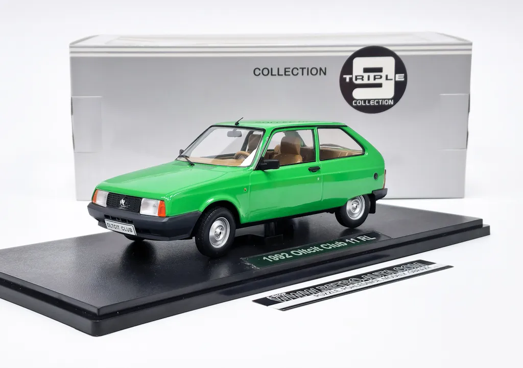 Modèle Réduit Oltcit Club 1992 pour Collectionneur 1:18 Triple9