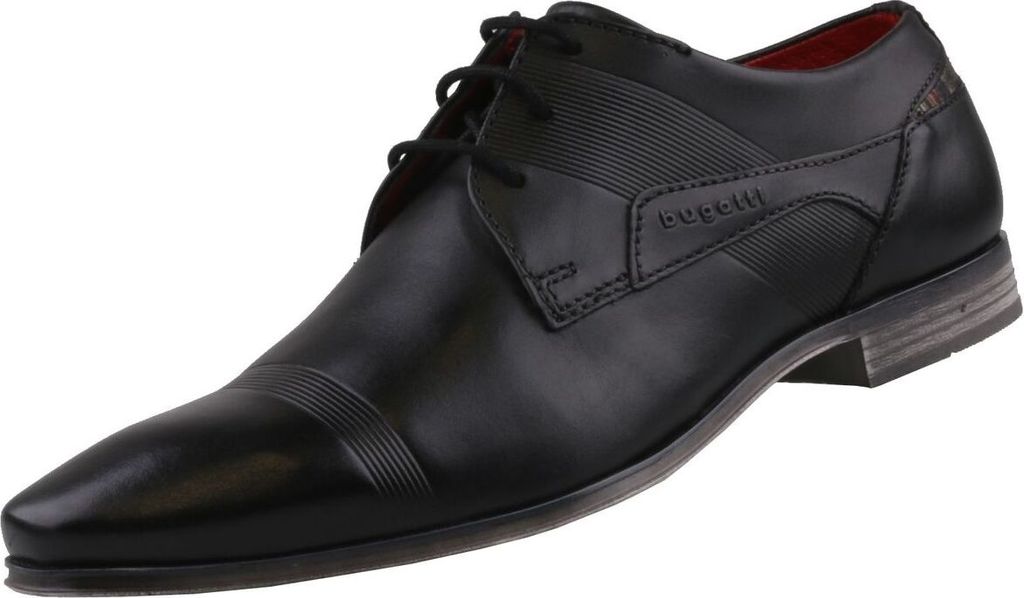 Bugatti Elegante Schnürschuhe Uni 353930313735 Schwarz 46 EU
