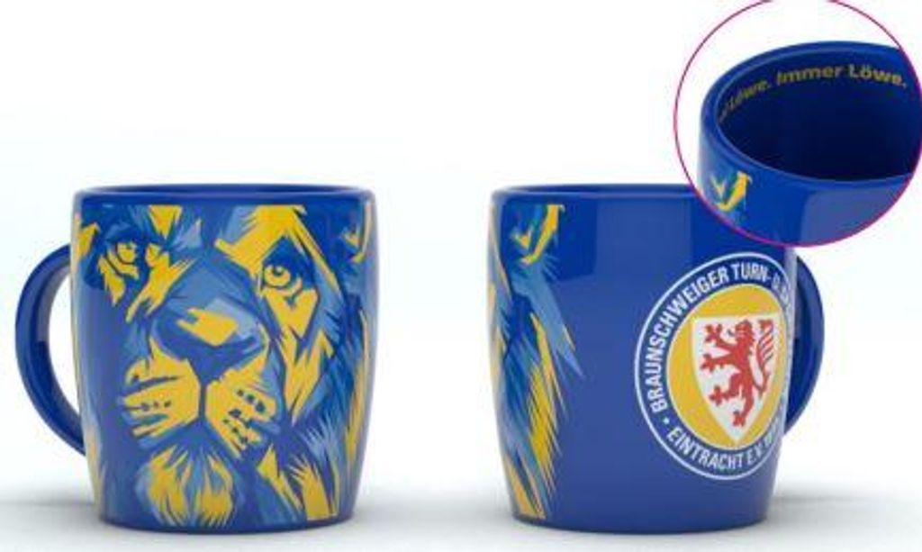 Eintracht Braunschweig Tasse Löwe