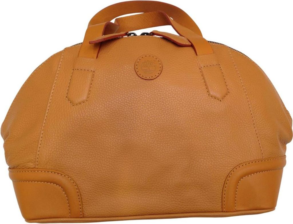Timberland Handtasche Henkeltasche Damen Leder Stoff Orange M3452-775