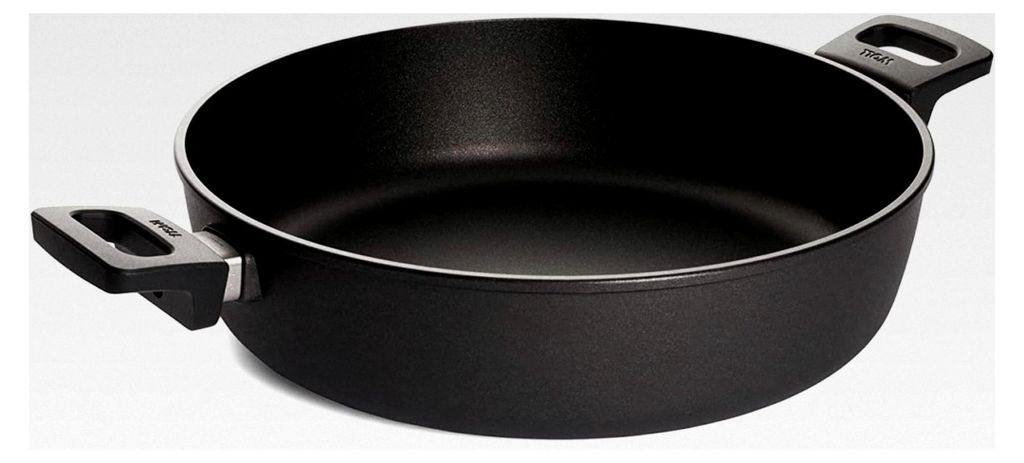 Nowo Titanium Kasserolle - Induktiv, Ø 32 cm, 8 cm hoch, 5,5 Liter, mit 2 Seitengriffen - Für alle Herdarten geeignet