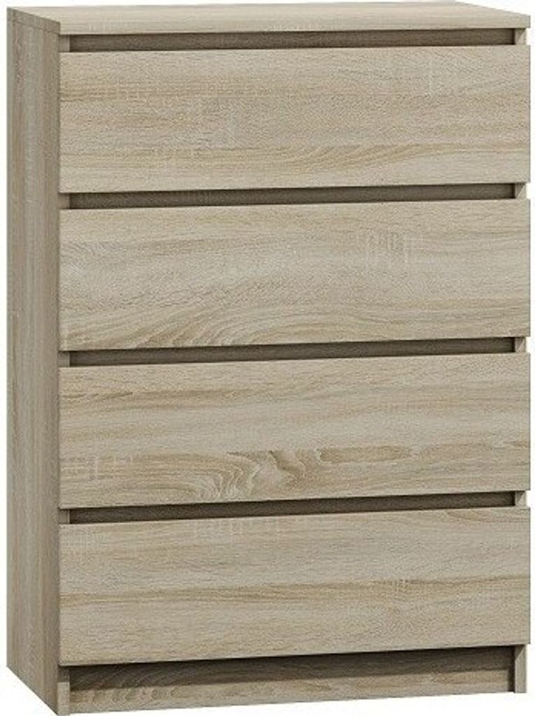 Cassettiera con cassetti stretta TAAVI - rovere sonoma Immagine del prodotto 