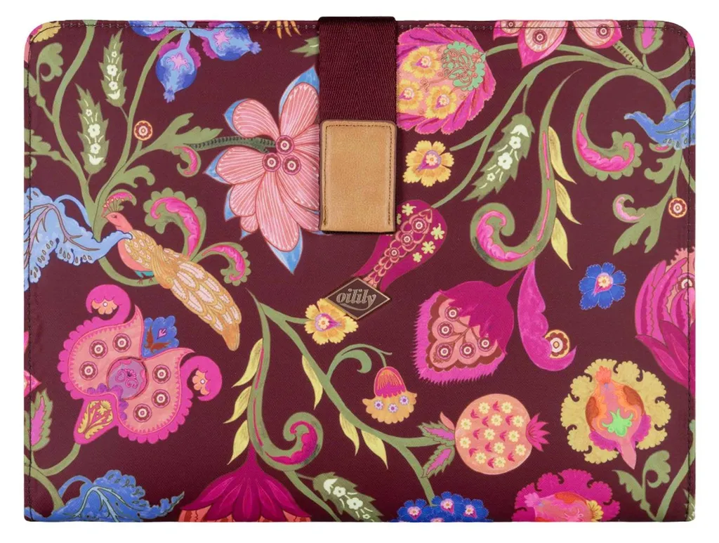 Housse ordinateur portable pour voyage Libby Oilily violet foncé