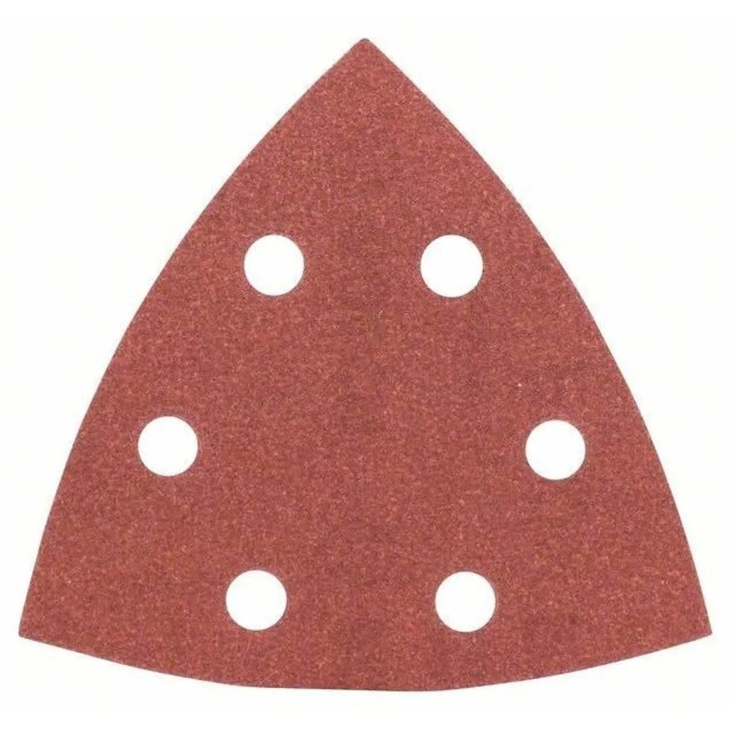 Feuilles Abrasives Triangulaires G180 Bosch 93mm pour Ponceuse Delta