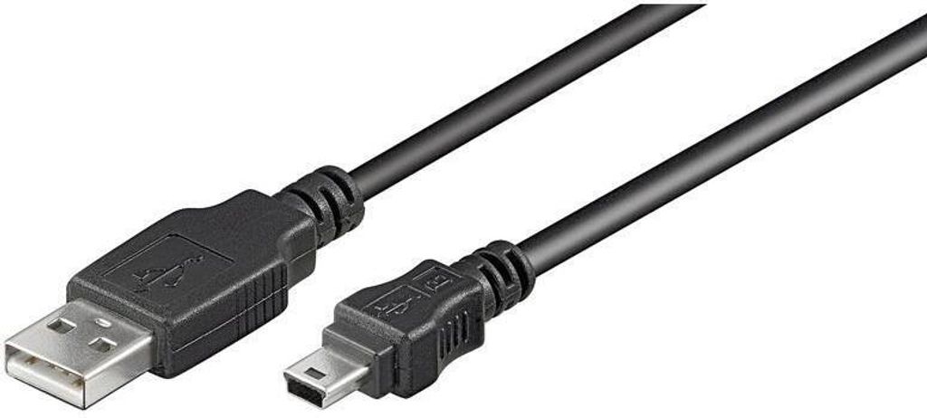 Goobay 93228, 0,15 m, USB A, Mini-USB B, USB 2.0, 0,48 Zdjęcie produktu 