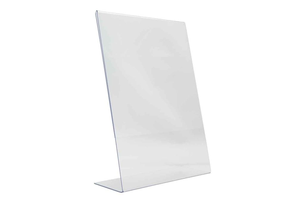 Securit Tischaufsteller Acrylic DIN A4 hoch schräg