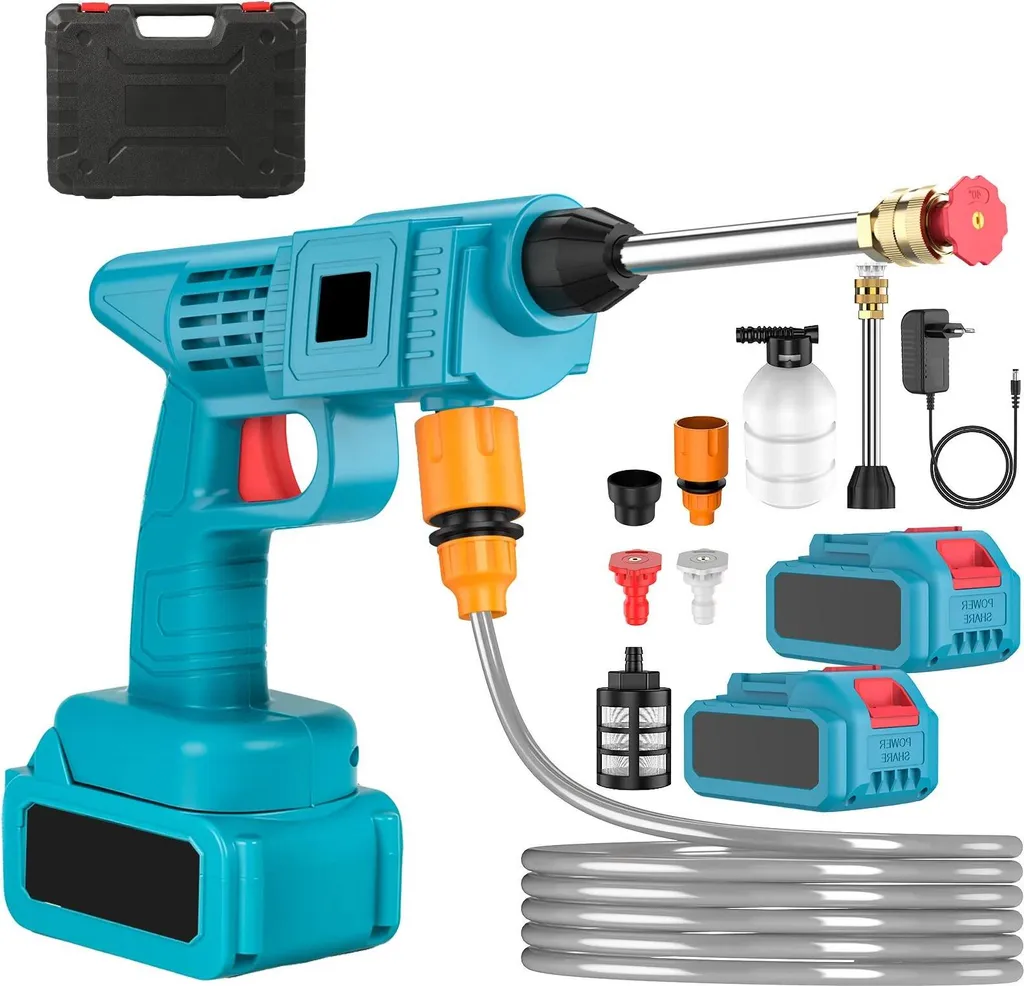 Idropulitrice Cordless Professionale Stile C - 2 Batterie e Accessori