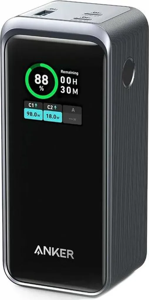 Batterie de secours pour ordinateur et mobile Anker 20000 mAh 200W Noir