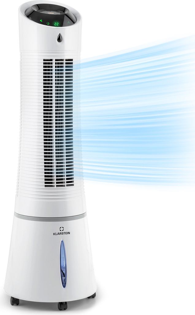 Klarstein 4-in-1: Luftkühler, Ventilator, Luftbefeuchter & Produktbild 