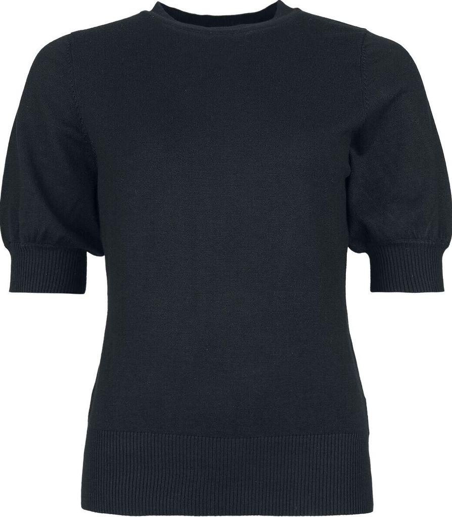 Banned Retro Strickpullover Damen schwarz L