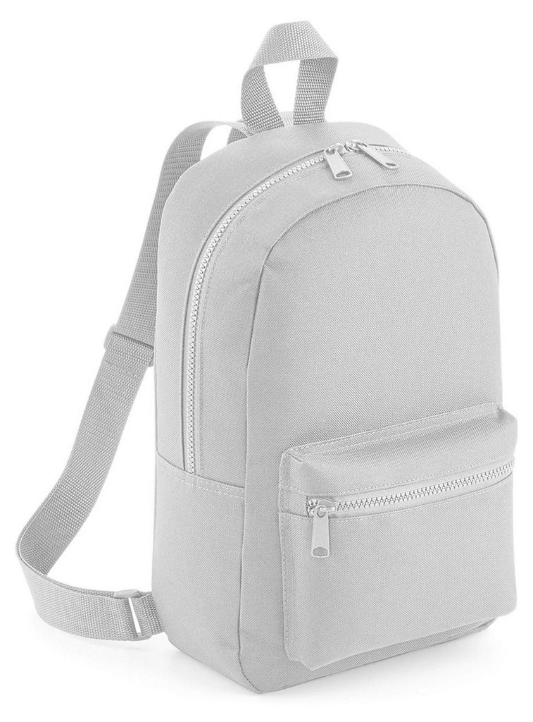 Bagbase Mini Essential Rucksack FK189 (Einheitsgröße) (Hellgrau)