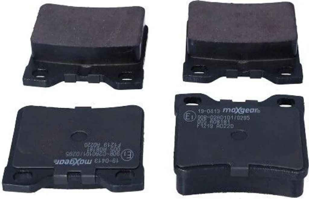 Plaquettes de frein arrière MAXGEAR 19-0413 pour 406 et 607 - OE 4252 66