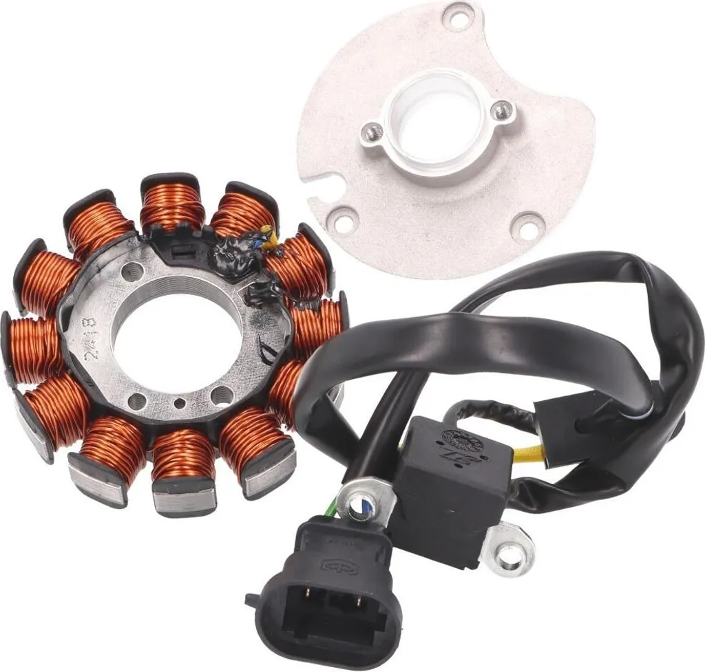 Alternateur Stator 12V Haute Performance pour Moteur Derbi Euro 4