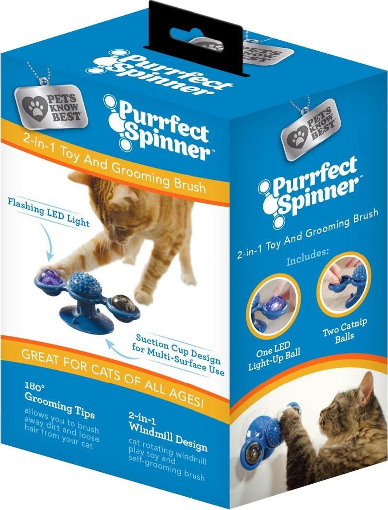Katzenspielzeug Spinner - Interaktiver Spaß für alle Katzen