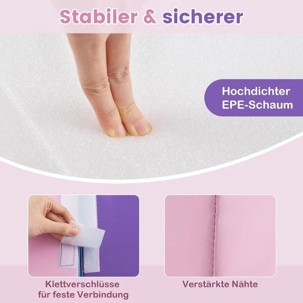Module de jeu en mousse pour bébé parcours motricité tunnel et escalier