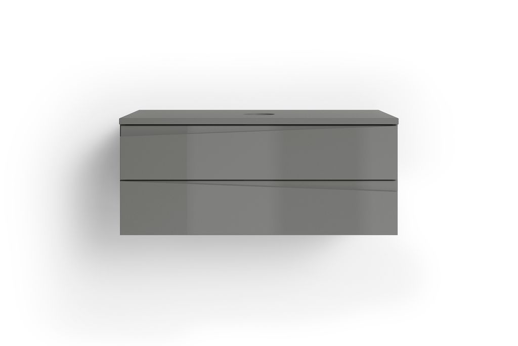 byLIVING Waschtisch SHAPE / Moderne Bad Kommode / Front Produktbild 6