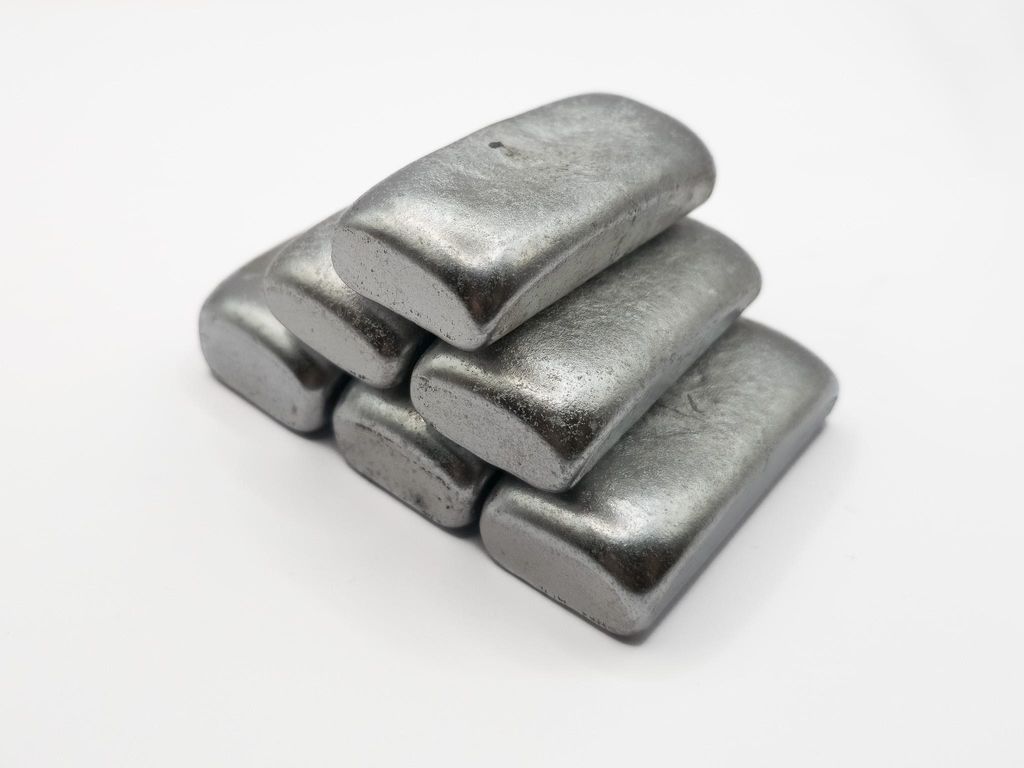 Alu-Guss-Legierung AlSi9Cu3 in 100 g Barren, Gewicht: 250 g