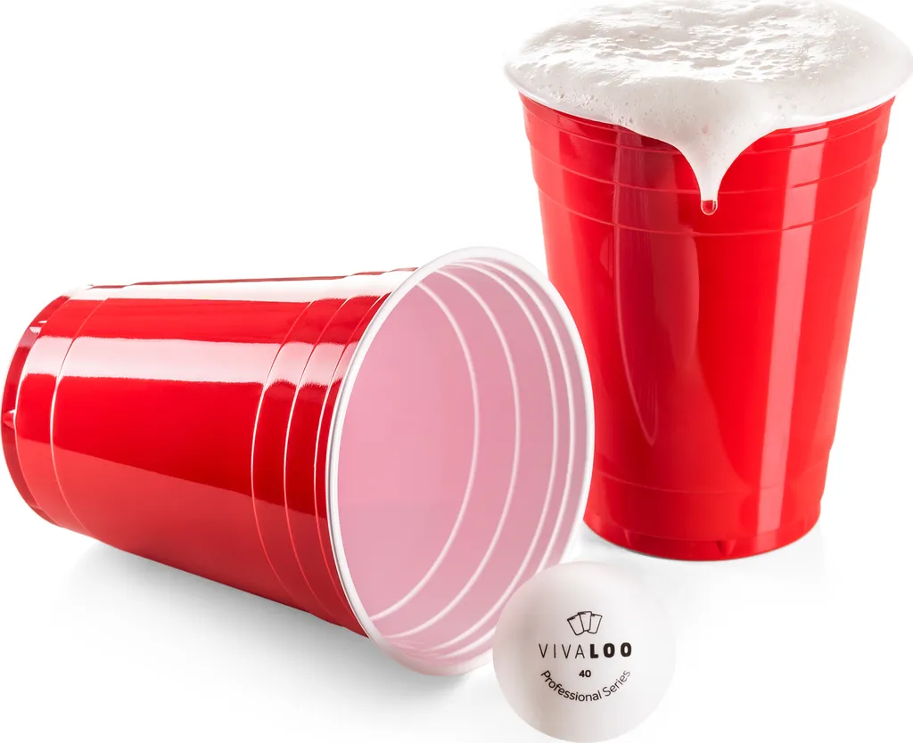Gobelets de Beer Pong Incassables et Lavables pour Fêtes Sans Fin - 2