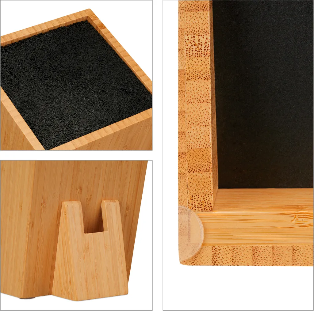 Ceppo Portacoltelli Bambù Relaxdays: Offerta Speciale per la Tua Cucina - 7