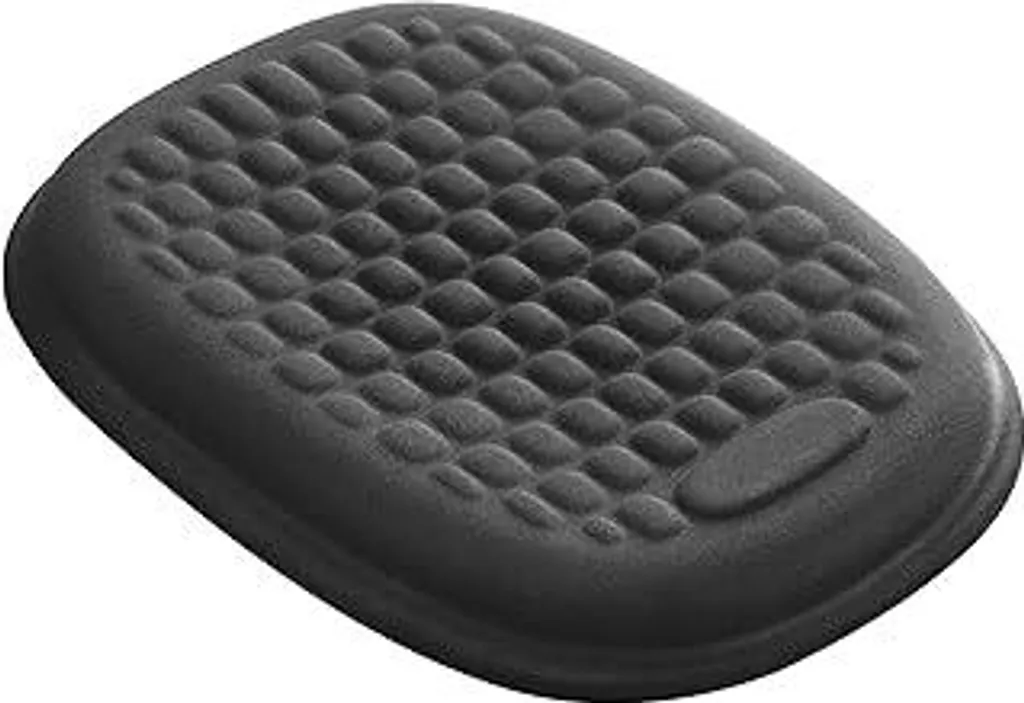 Vaydeer Wrist Rest Pad Gomitiere ergonomiche Braccioli in gel per scrivania, braccioli in schiuma memory foam per ufficio, gaming, computer, laptop, Mac – Nero