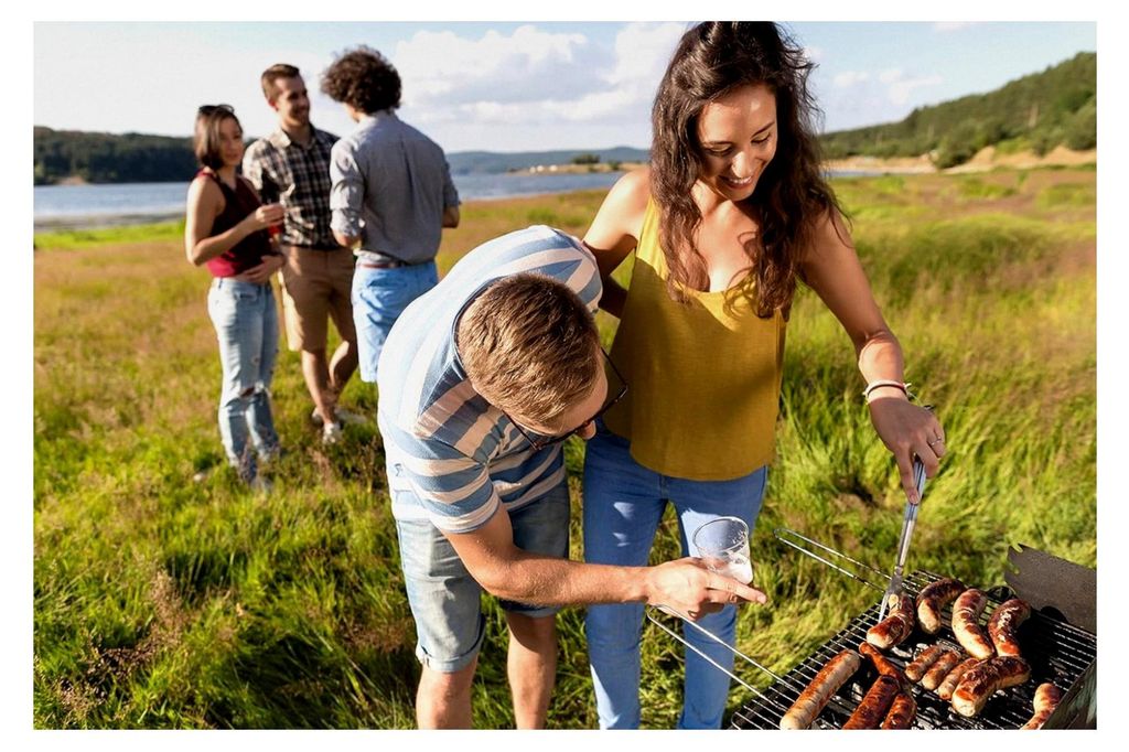 Grillrost 48x48cm, stabile und massive Ausführung für BBQ-Grill oder Trichtergrill