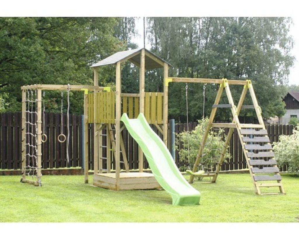 Wendi Toys Oasis de jeu et d'escalade "Dino" avec portique, Image du produit 