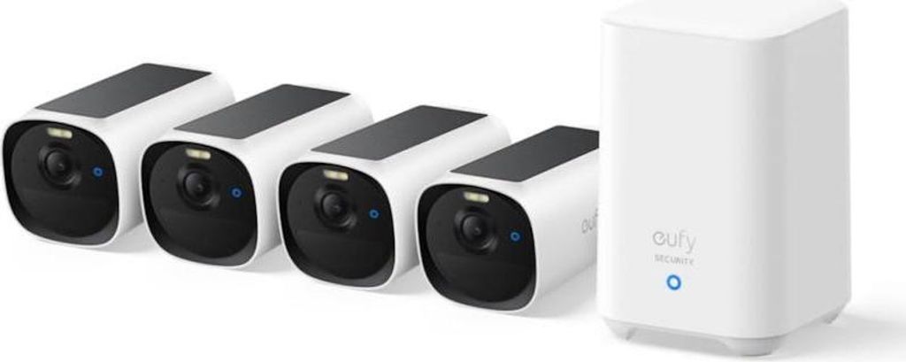 Eufy eufyCam E40 4-Cam Kit + HomeBase S280, Bezpečnostní IP Obrázek produktu 