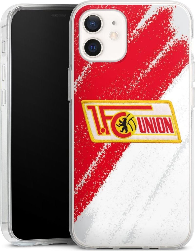 DeinDesign Handyhülle für Apple iPhone 12 mini Silikon Hülle Case Smartphone Schutzhülle 1. FC Union Berlin Logo Offizielles Lizenzprodukt