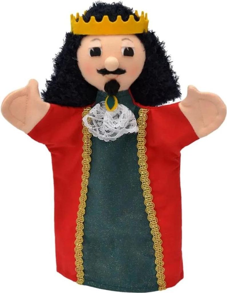 Handpuppe König Karel, 28cm Produktbild 