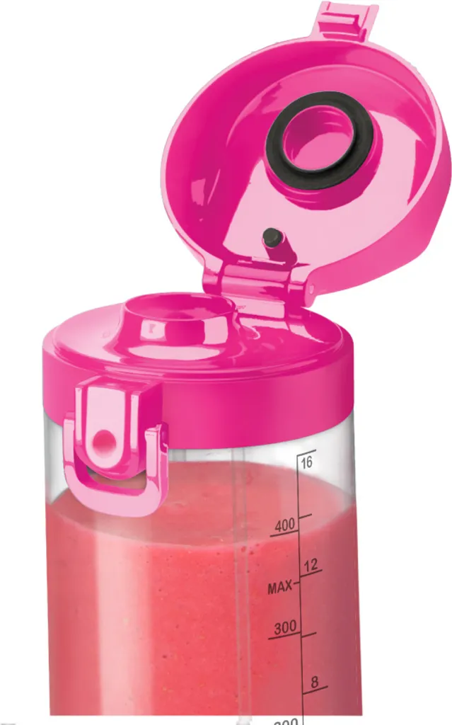 Frullatore Portatile NutriBullet NBP003BP Rosa: Smoothie Ovunque Vuoi - 8