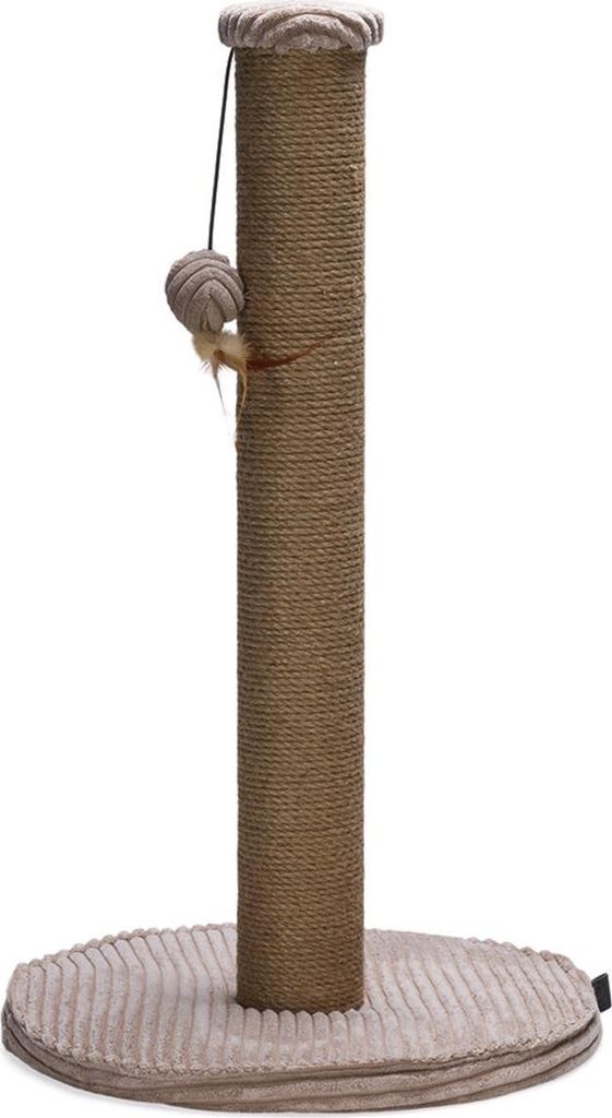 Designed by Lotte Kratzsäule Ribbed rosa, Maße: 41 x 41 x 70 cm
