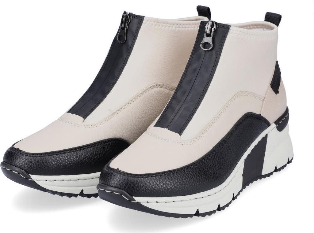 Rieker stivaletto da donna beige/nero Immagine del prodotto 