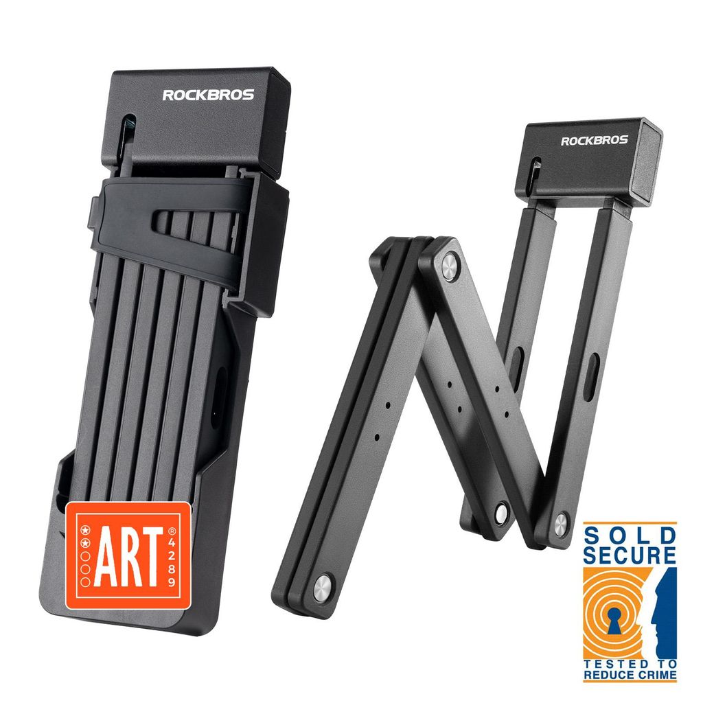 ROCKBROS Faltschloss Fahrradschloss, Hohe Sicherheit 104 cm Produktbild 