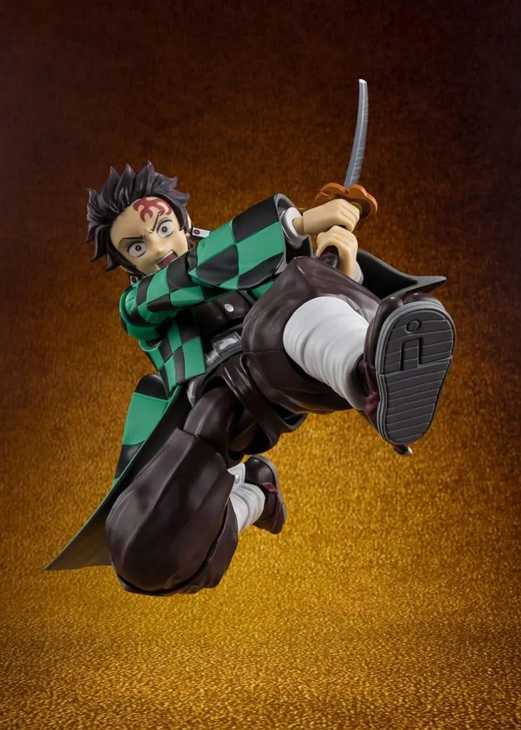 Tanjiro Kamado S.H.Figuarts Figurine Articulée 14 cm Combat Final Anime