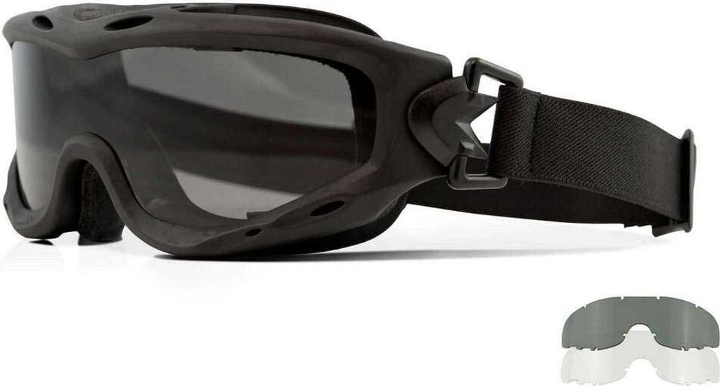 Wiley X Spear Polarisierte Sonnenbrille Schwarz Mann Schwarz One Size