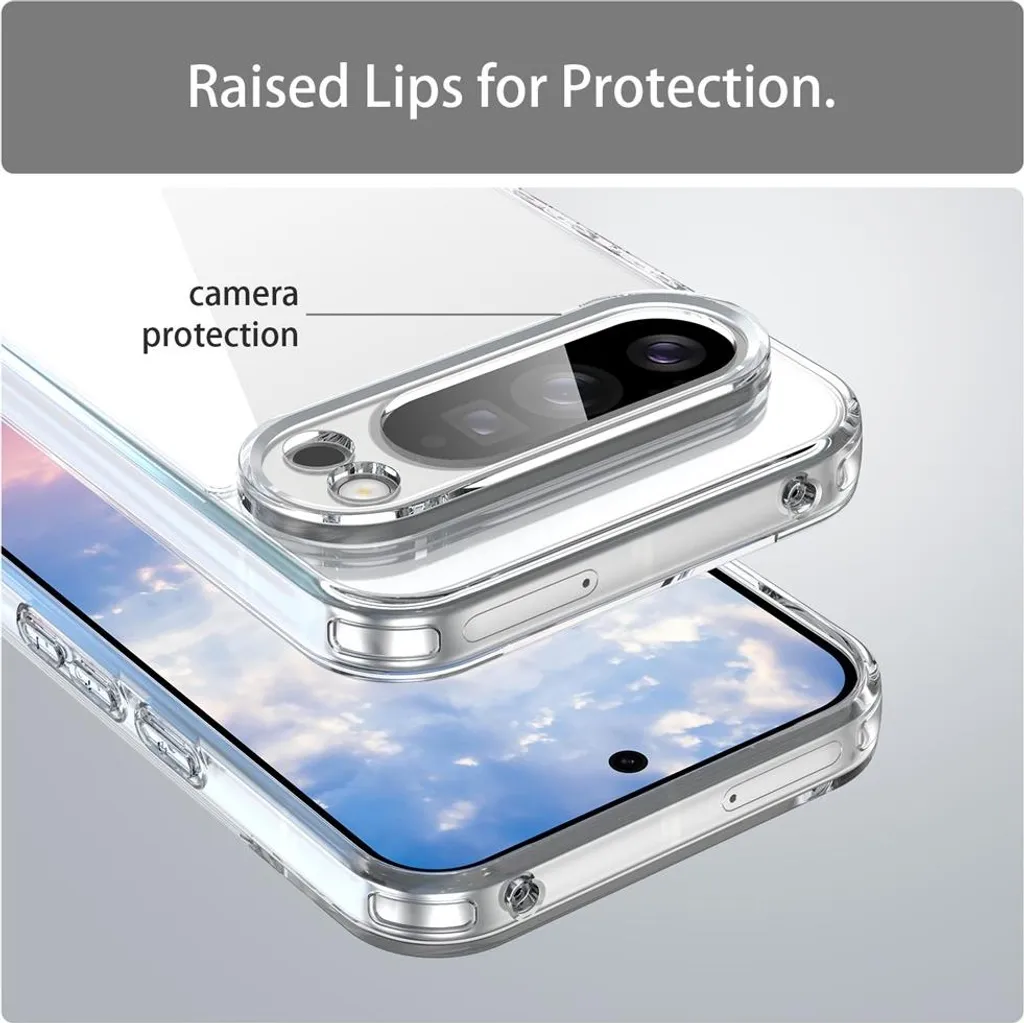 Custodia Google Pixel 10 Pro XL - Cover Phonesta HybridAir Trasparente - 7