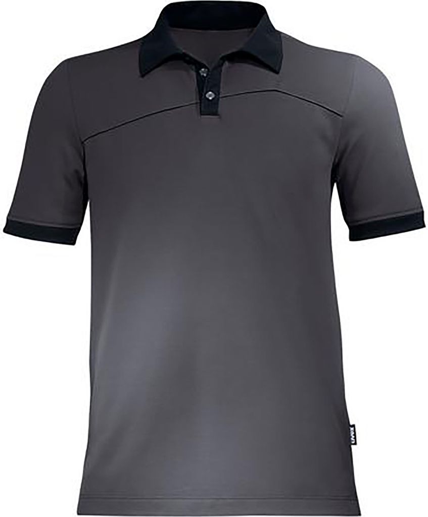 uvex Poloshirt perfeXXion grau, schiefer Gr. S Produktbild 