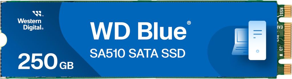 WD Blue SA510 WDS250G3B0B - SSD - 250 GB - intern